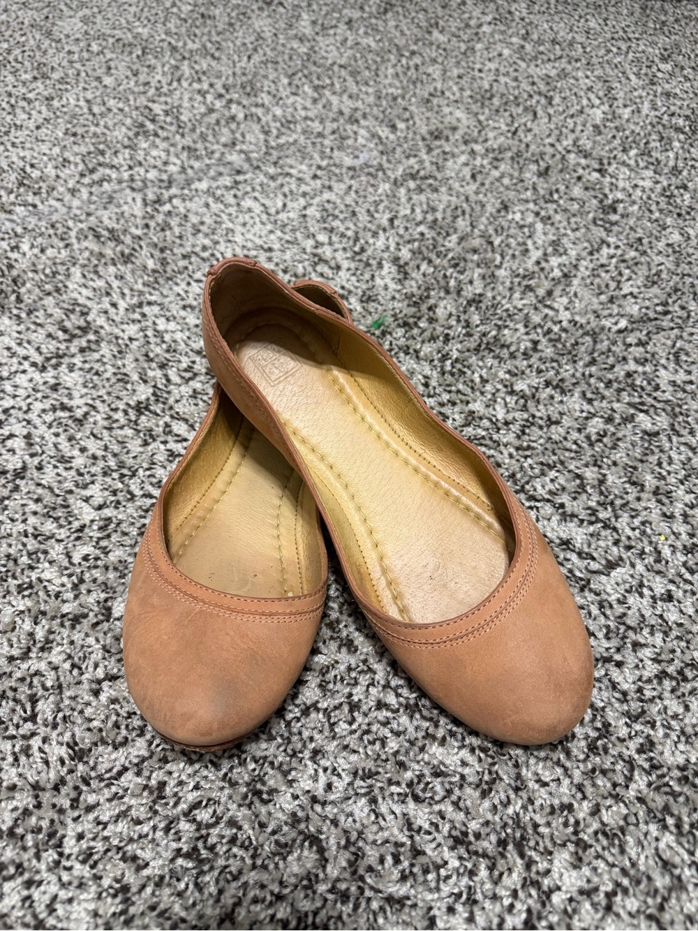 Tan Frye Ballet Flats - Size 8